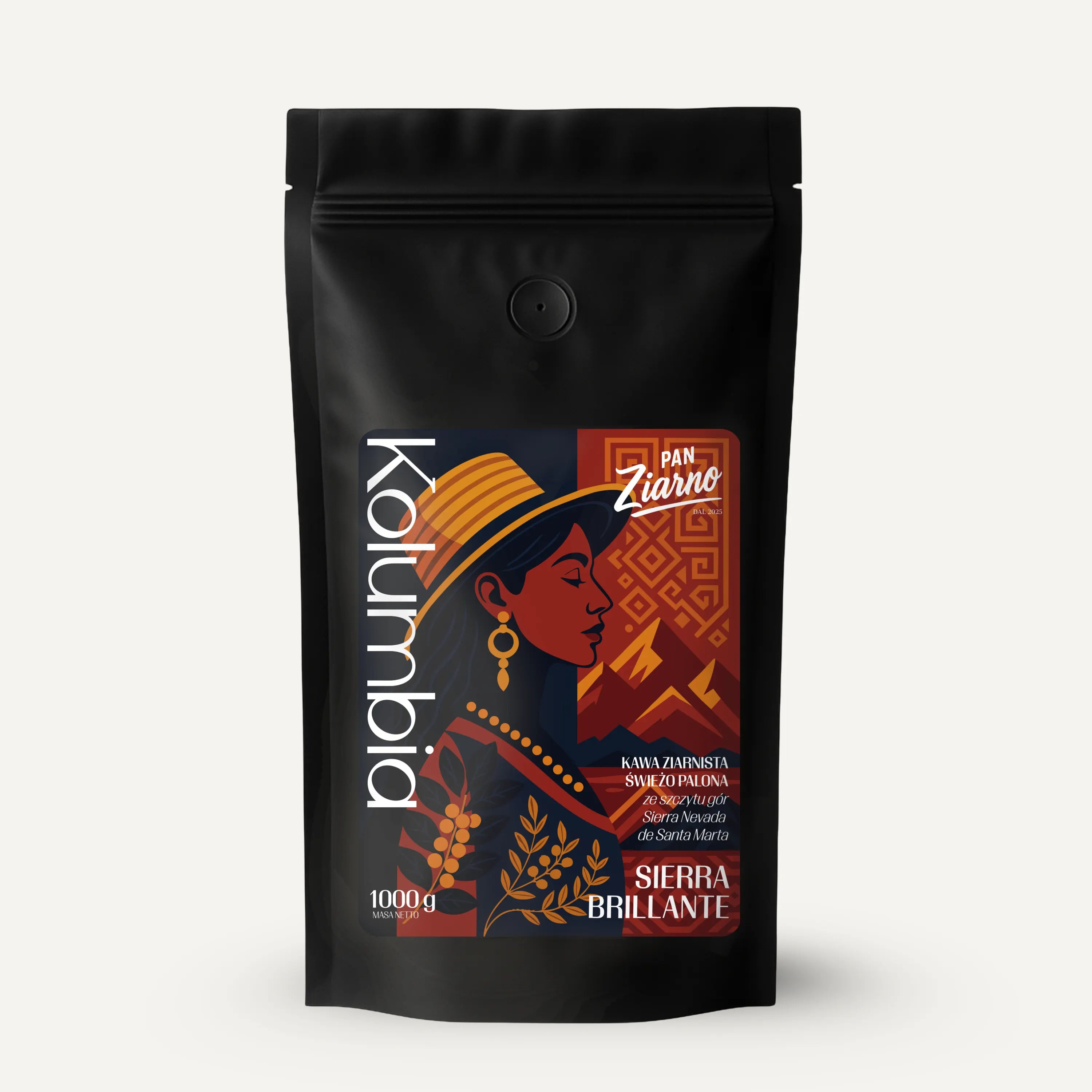 Kolumbia Sierra Brillante 1kg